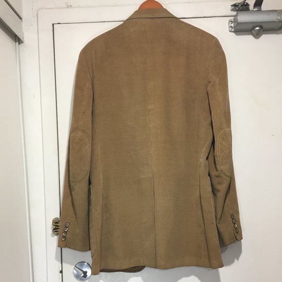 VINTAGE HARRY ROSEN CORDUROY TALL BLAZER SIZE M - Picture 5 of 8